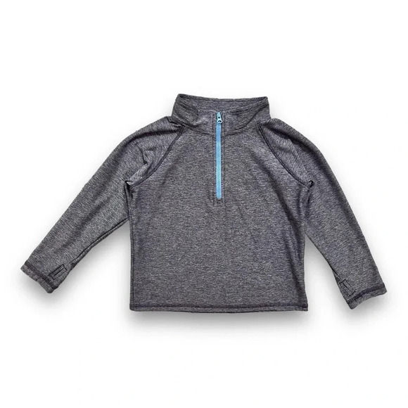 Primary | FlexKnit Half-Zip Pullover (2-3 yrs) 🩶 - Picture 2 of 8